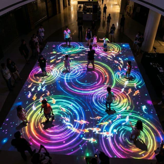 Interactive Floor & Ceiling